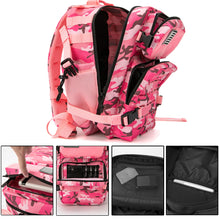 Load image into Gallery viewer, 25L/45L Tactical Backpack for Women/men Outdoor Hiking Laser Cut Molle Daypack School Bag Gym Rucksack with Dual Cup Holder
