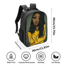 Load image into Gallery viewer, Black Afro Girl Magic Book Bags African School Bag For Girls Kids Elementary Children MultiPurpose Backpacks
