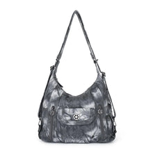 Load image into Gallery viewer, Concealed Carry Embroidered Stitch Studs Handbag Purse
