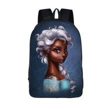Load image into Gallery viewer, African American Student School Bags Notebook Backpacks 3D Printed Oxford Waterproof Travel Bags
