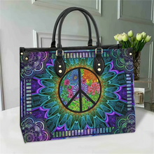 Load image into Gallery viewer, OES Sisterhood Women&#39;s Top-Handle Bags Eastern Star Casual Tote Pu Leather Crossbody Bag
