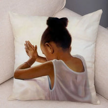 Load image into Gallery viewer, Pillowcase African men and women pillowcase decoration cartoon super dad cushion cover suitable for sofa car home

