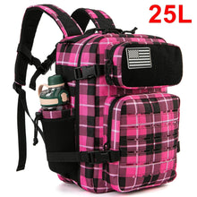 Load image into Gallery viewer, 25L/45L Tactical Backpack for Women/men Outdoor Hiking Laser Cut Molle Daypack School Bag Gym Rucksack with Dual Cup Holder

