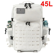 Load image into Gallery viewer, 25L/45L Tactical Backpack for Women/men Outdoor Hiking Laser Cut Molle Daypack School Bag Gym Rucksack with Dual Cup Holder
