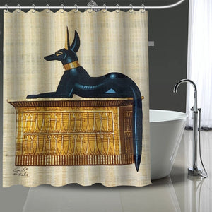 Anubis & Egyptian Culture Shower Curtains