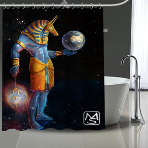 Anubis & Egyptian Culture Shower Curtains