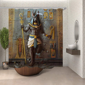 Anubis & Egyptian Culture Shower Curtains