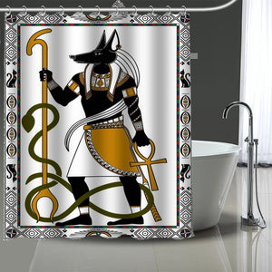 Anubis & Egyptian Culture Shower Curtains