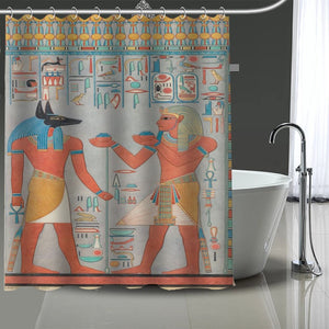 Anubis & Egyptian Culture Shower Curtains