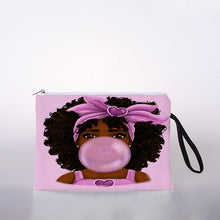 Load image into Gallery viewer, African women cosmetic bag
