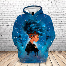 Load image into Gallery viewer, Beautiful Afro Lady Graphic Hoodies Sweatshirt Streetwear
