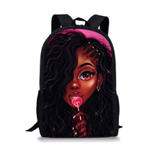 Load image into Gallery viewer, African American Print Backpack
