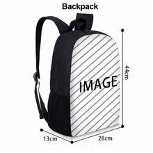 Load image into Gallery viewer, Black African American Queen School Backpack 17 Inch
