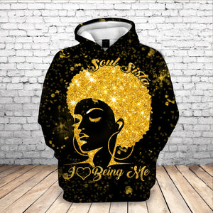 Beautiful Afro Lady Graphic Hoodies Sweatshirt Streetwear