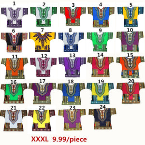 Dashiki T-shirt African Traditional Print