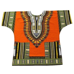 Dashiki T-shirt African Traditional Print