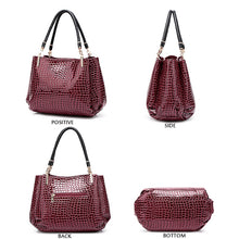 Load image into Gallery viewer, Fashion Alligator Casual Tote Shoulder bags
