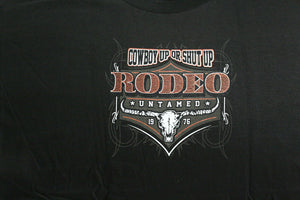 Cowboy Bull Rider Rodeo Team Riding Roundup T-Shirt.