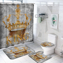 Load image into Gallery viewer, African American Queen and King Shower Curtain Set
