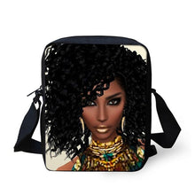 Load image into Gallery viewer, African American Fashion Young Adult Shoulder Messenger Bag Crossbody Bag
