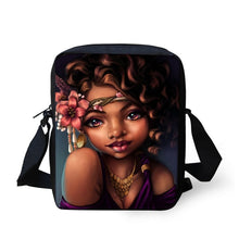 Load image into Gallery viewer, African American Fashion Young Adult Shoulder Messenger Bag Crossbody Bag
