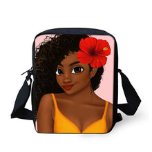 Load image into Gallery viewer, African American Fashion Young Adult Shoulder Messenger Bag Crossbody Bag
