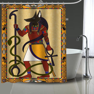 Anubis & Egyptian Culture Shower Curtains