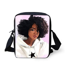 Load image into Gallery viewer, African American Fashion Young Adult Shoulder Messenger Bag Crossbody Bag
