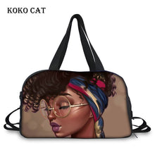 Load image into Gallery viewer, Black Art  Gym/Weekend Duffel Bags NBJC
