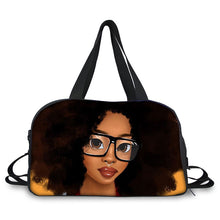 Load image into Gallery viewer, Black Art  Gym/Weekend Duffel Bags NBJC
