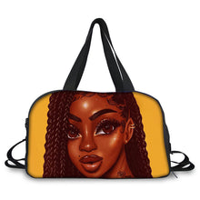 Load image into Gallery viewer, Black Art  Gym/Weekend Duffel Bags NBJC
